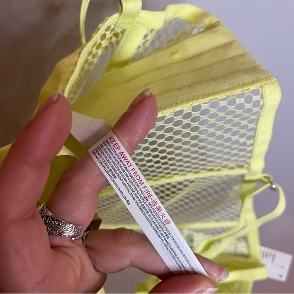 Urban Outfitters Out From Under Modern Love Overdrive Fishnet Corset Sz L NWT - Picture 10 of 15